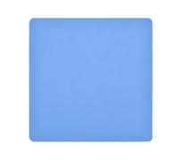 CHIFIGNO Panno autoadesivo magico turchese, borsa per il trucco piatta, borsa da viaggio per il trucco, involucro per fotocamera antigraffio per obiettivo, astuccio portatile per cosmetici, Azzurro