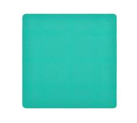 CHIFIGNO Panno autoadesivo magico turchese, borsa per il trucco piatta, borsa da viaggio per il trucco, involucro per fotocamera antigraffio per obiettivo, astuccio portatile per cosmetici, Turchese,