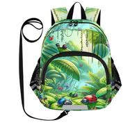 CHIFIGNO Zaino per bambini per ragazzi e ragazze, grazioso zaino per bambini piccolo zaino da viaggio per libri zaino per scuola materna, Carino scarabei dei cartoni animati, S, Carino