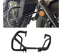 CHIFUN Paramotore Highway Crash Bars Ricambio in Acciaio per Honda Rebel 300 CMX300 2017-2021 /CL300 2023 2024 Barre di Protezione Telaio Moto Nero