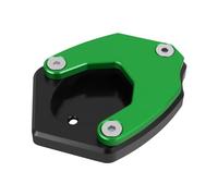 CHIFUN Piastra di estensione per cavalletto laterale compatibile con Kawasaki Versys650 Versys 650 2010-2023 (verde)