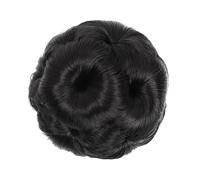 Chignon 1 confezione di chignon sintetico coda di cavallo chignon fantasia capelli ricci chignon artiglio clip coda di cavallo estensione capelli parrucca chignon da donna Panino(1pcs-02)