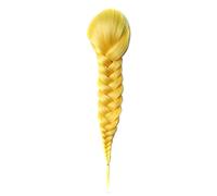 Chignon 15 pollici stringa di capelli sintetici treccia coda di cavallo panino coda di cavallo estensione coda di cavallo panino donne parrucca intrecciata lunga diritta Panino(2)