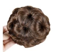 Chignon A Ciambella Con Pettine In Plastica Per Donna Clip Per Capelli In Fibra Sintetica Ad Alta Temperatura Nelle Estensioni Elastiche Dei Capelli Finti