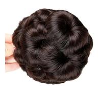 Chignon A Ciambella Con Pettine In Plastica Per Donna Clip Per Capelli In Fibra Sintetica Ad Alta Temperatura Nelle Estensioni Elastiche Dei Capelli Finti