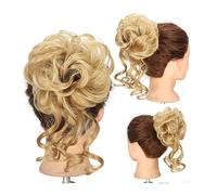 Chignon Chignon disordinato for donna, chignon arruffato estensioni for chignon elastico sintetico capelli chignon ondulati ricci coda di cavallo posticci for l'uso quotidiano Chignon per capelli da d