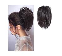 Chignon Chignon disordinato Pezzo di artiglio Clip for chignon disordinato Estensioni Updo arruffato Pezzi di capelli ricci ondulati for le donne Clip for chignon Coda di cavallo Pezzi di chignon per