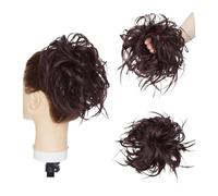 Chignon Chignon Disordinato Pezzo for Capelli for Donna Scrunchies Updo Soffice Arruffato Coda Di Cavallo Scrunch Ondulata Sintetica 45g Pezzi di chignon per donna(2-110)