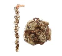 Chignon da donna 13 colori sintetici disordinati chignon elastico for capelli posticci panino for capelli updo estensione dei capelli scrunchie ricci chignon 85g Estensione del panino(Size:1250)