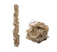 Chignon da donna 13 colori sintetici disordinati chignon elastico for capelli posticci panino for capelli updo estensione dei capelli scrunchie ricci chignon 85g Estensione del panino(Size:1061)