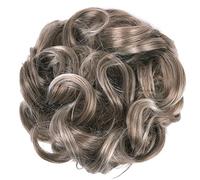 Chignon da donna 1PCS Estensioni Parrucchino spesso per l'uso quotidiano Pezzo di capelli per chignon disordinato, Scrunchies per chignon disordinato Chignon riccio ondulato sintetico Coda di caval