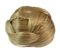 Chignon da donna Chignon Ciambella Chignon intrecciato squisito Trecce a più livelli Posticci Scrunchie sintetico Fermaglio for capelli in chignon Festa Matrimonio Estensione del panino (Color : J18-