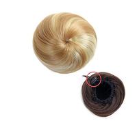 Chignon da donna Chignon da balletto finto con coulisse for donne e ragazze, chignon sintetico for capelli, chignon dritto, updo, ciambella, chignon, parrucchino sintetico Estensione del panino (Colo
