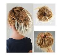 Chignon da donna Chignon disordinato Parrucchino arruffato for capelli da donna ， Extension Coda di cavallo Scrunchies con gomma elastica ， Fascia Parrucchino sintetico a coda di cavallo Estensione de