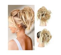 Chignon da donna Chignon disordinato Pezzi for capelli Elastici for capelli Estensione Parrucchino riccio Ondulato Disordinato Chignon sintetico for donna Acconciatura arruffata Estensione del panino(