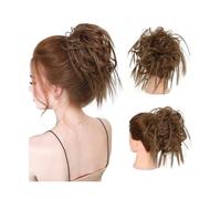 Chignon da donna Chignon disordinato Pezzi for capelli Elastici for capelli Estensione Parrucchino riccio Ondulato Disordinato Chignon sintetico for donna Acconciatura arruffata Estensione del panino(