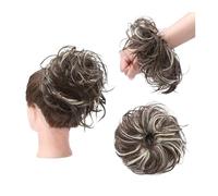 Chignon da donna Chignon Disordinato Pezzo for Capelli for Donna Scrunchies Updo Soffice Arruffato Coda Di Cavallo Scrunch Ondulata Sintetica 45g Estensione del panino(Size:8H613)