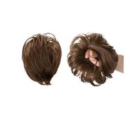 Chignon da donna Chignon sintetico for capelli finti Fascia riccia Parrucchino Scrunchie Scrunchy Wrap Pezzo disordinato Elastico Afro Chignon Cheveux Coda Updo da donna Estensione del panino(Color:10
