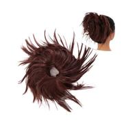 Chignon da donna Estensioni for capelli sintetici for chignon, ricci disordinati, elastici for capelli, posticci, chignon sintetico, ciambella, pezzi for capelli updo for le donne Estensione del panin
