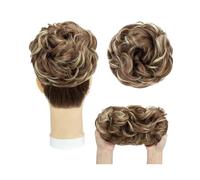 Chignon da donna Estensioni for chignon sintetici Estensioni for capelli ricci disordinati Elastici Scrunchies Posticci 55g Chignon Updo Pezzi for capelli for donna Estensione del panino(Size:12H24)