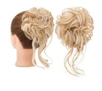 Chignon da donna Fascia elastica riccia sintetica Ciambella Chignon con trecce Scrunchies Chignon disordinato Updo Posticci Estensioni for le donne Estensione del panino(Size:6)