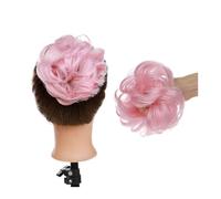 Chignon da donna Panino disordinato sintetico Panino for capelli scrunchy Capelli finti Donne Chignon Fascia elastica for capelli Posticci for le donne Updo Ciambella Chignon Estensione del panino(Col