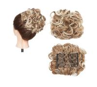Chignon da donna Pettine sintetico grande con clip nell'estensione dei capelli ricci Chignon Pezzi di capelli Donna Updo Cover Parrucchino Estensione Chignon Estensione del panino(Color:30T613)