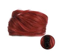 Chignon da donna Updo Extension Posticci for Donne e Ragazze, Capelli Sintetici con Clip ad Artiglio, Chignon, Orecchie da Gatto, Ciambella, Chignon con Clip ad Artiglio in Mini Chignon Disordinato Es