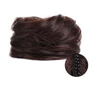 Chignon da donna Updo Extension Posticci for Donne e Ragazze, Capelli Sintetici con Clip ad Artiglio, Chignon, Orecchie da Gatto, Ciambella, Chignon con Clip ad Artiglio in Mini Chignon Disordinato Es