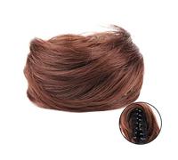 Chignon da donna Updo Extension Posticci for Donne e Ragazze, Capelli Sintetici con Clip ad Artiglio, Chignon, Orecchie da Gatto, Ciambella, Chignon con Clip ad Artiglio in Mini Chignon Disordinato Es