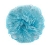 Chignon Disordinato Ciambella Scrunchie per Capelli per Donne Ragazze, Parrucchino Chignon Sintetico Onda Riccia con Elastico, Estensioni di Pezzi di Capelli Chignon Disordinato Chignon Veri Cape