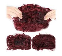 Chignon disordinato for parrucche sintetiche, pettine for capelli elasticizzato facile, estensioni della coda di cavallo for le donne, con coulisse Chignon per Capelli