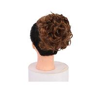 Chignon disordinato Piatto corto riccio disordinato Estensione dello chignon Updo sintetico Posticci per capelli Clip in coda di cavallo Scrunchie Chignon Vassoio Coda di cavallo Pezzo di capelli