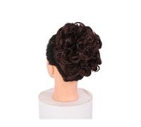Chignon disordinato Piatto corto riccio disordinato Estensione dello chignon Updo sintetico Posticci per capelli Clip in coda di cavallo Scrunchie Chignon Vassoio Coda di cavallo Pezzo di capelli