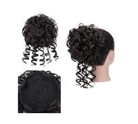 Chignon Estensioni for capelli ricci disordinati Scrunchies Coda di cavallo sintetica con coulisse 90g Onda Chignon grande Pezzi for capelli Updo for donna Posticci Chignon(4A)
