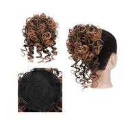 Chignon Estensioni for capelli ricci disordinati Scrunchies Coda di cavallo sintetica con coulisse 90g Onda Chignon grande Pezzi for capelli Updo for donna Pezzi di chignon per donna(2ATM30)