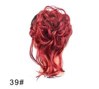 Chignon, Fasce for capelli soffici e anti-arricciamento for uno styling raccolto senza sforzo Donna(Red)