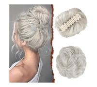 Chignon, Fermaglio for capelli a forma di bocciolo di fiore - Forcina for capelli con testa a sfera soffice for chignon spettinato, accessori for capelli pigri,per l'uso quotidiano(Gold)