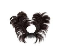 Chignon Finto 1 pezzo disordinato fermaglio for capelli chignon facile da usare clip for artiglio parrucchino acconciature versatili parrucca soffice for capelli sottili o spessi(Black Brown)