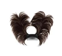 Chignon Finto 1 pezzo disordinato fermaglio for capelli chignon facile da usare clip for artiglio parrucchino acconciature versatili parrucca soffice for capelli sottili o spessi(Dark Brown)