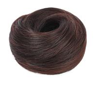 Chignon Finto 2 pezzi soffici panini invisibili senza soluzione di continuità dall'aspetto naturale anello for capelli sintetici decorazione for capelli soffici cravatta for capelli da donna intreccia