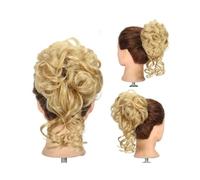 Chignon finto Chignon in capelli sintetici, extension for ricci e soffici, con coda di cavallo elastico Donne(22)