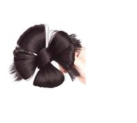 Chignon finto Chignon sintetico in stile cinese con fermaglio a becco d'anatra, extension for capelli in stile antico Hanfu Accessori per capelli(Dark Brown)