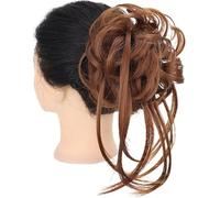 Chignon finto, elastico for chignon disordinato, parrucchino, capelli indossati in uno chignon o in una bobina 1 pz Estensioni for chignon updo super lungo e arruffato Scrunchy intrecciato Chignon chi