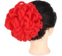 Chignon finto, parrucchino, chignon di estensione dei capelli, capelli indossati in uno chignon o in una bobina 1 pz Coulisse Coda di cavallo Capelli Chignon Trecce Panini Parrucchino Clip sintetica n