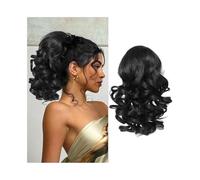 Chignon Finto per Capelli Extension for coda di cavallo da 12 pollici, classiche code di cavallo ricce ondulate con artiglio, extension for capelli, pezzi for capelli da donna Hair Accessories(Natural