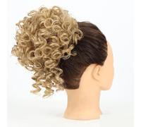Chignon for capelli ricci spettinati, extension con coulisse sintetica, coda di cavallo, 90 g, chignon grande, pezzi for capelli da donna(G)
