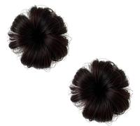 Chignon in fibra sintetica per capelli, parrucche, chignon, fermagli per capelli, accessori modellanti per bambini, clip laterale