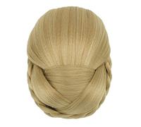Chignon intrecciato, copricapo da ballerina, pezzi di capelli, scrunchies, fermagli for parrucche, chignon, copricapo da donna(Blonde)