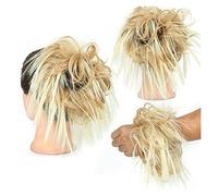Chignon Messy Bun Sintetico Ricci Ondulati Chignon Cerchio Coda di Cavallo Fette di Capelli con Elastico Elastico Estensioni for Capelli for Donna Pezzo di chignon(Q17 19H613)